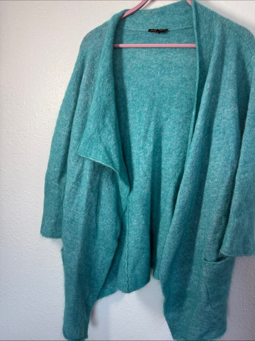 Eileen fisher Open-Front Women's Sweater Cardigan - Teal